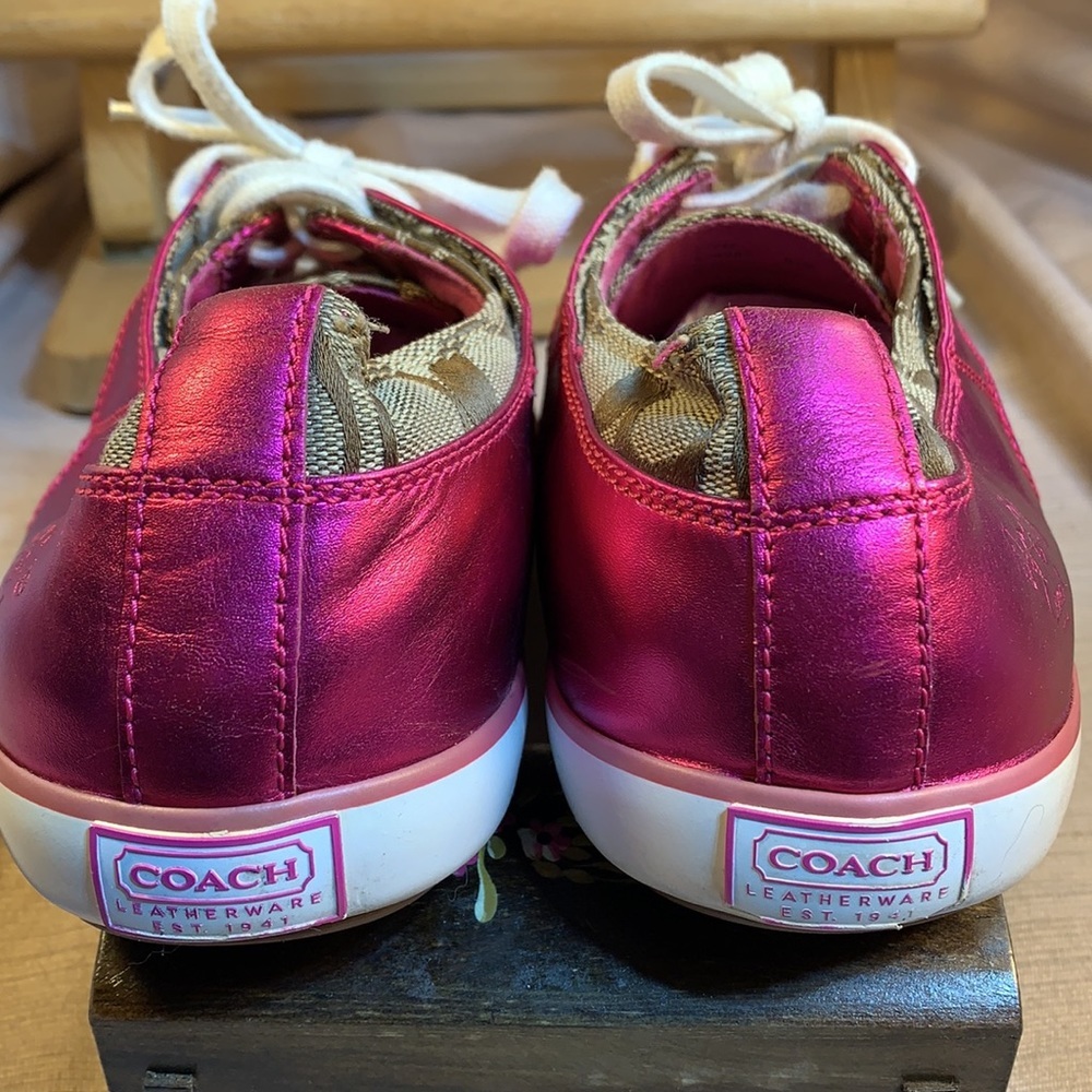 Coach logo sneakers almost NEW, EC, preloved - Picture 4 of 16